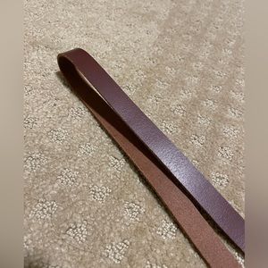 Brown Leather Camera Strap